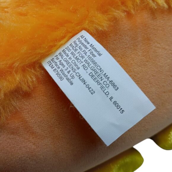 Hug Me Light Up Stuffed Animal Plush Soft Orange Owl 14" Tall Ages 3+ Tested - Picture 8 of 10